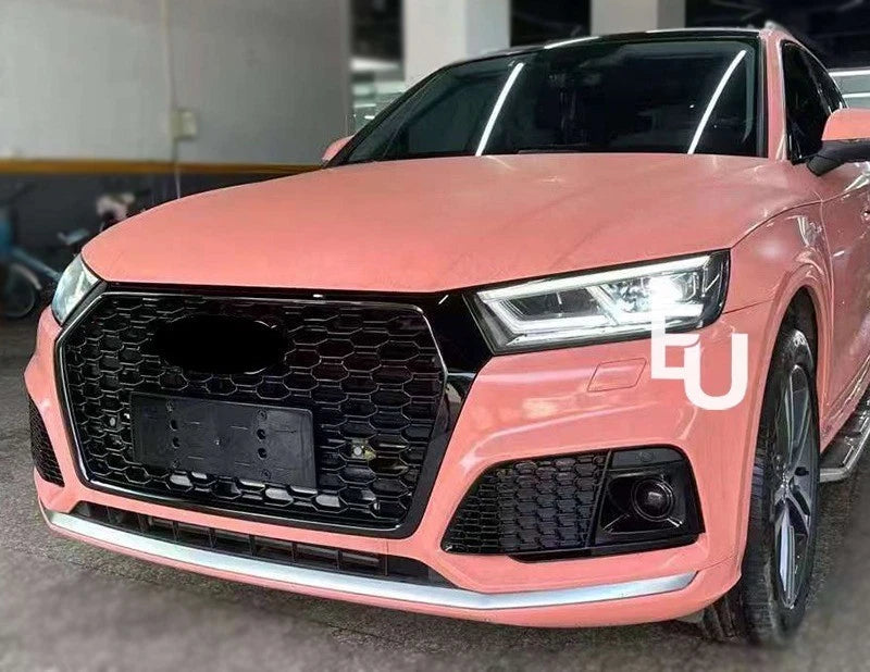 'RSQ5 STYLE' FRONT BUMPER HONEYCOMB GRILLE FOG GRILLE FOR AUDI Q5 SQ5 FY 17-20