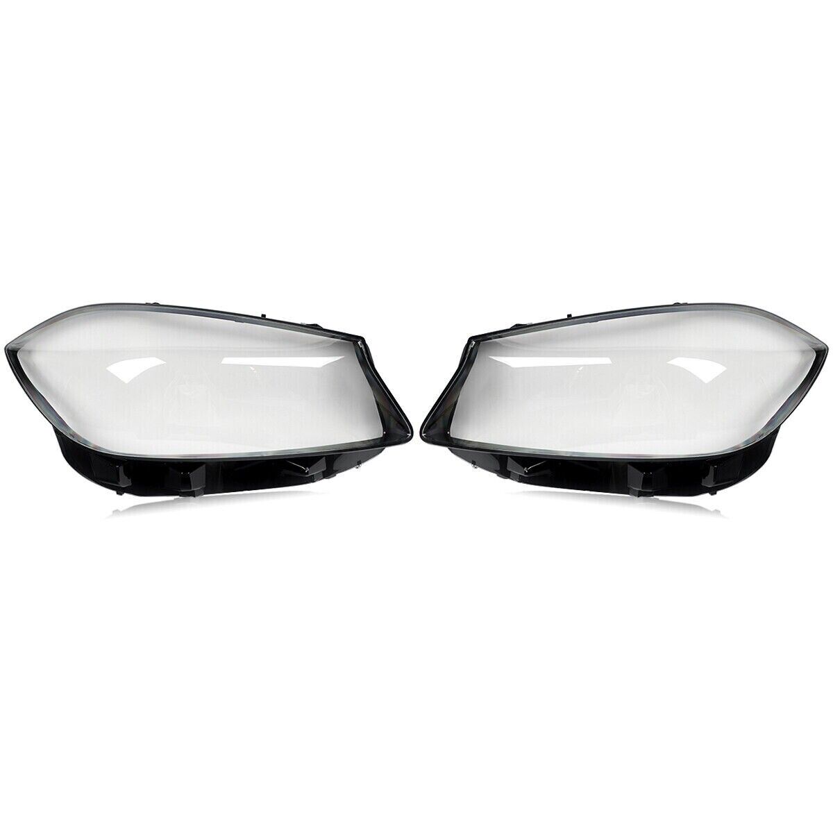 LEFT RIGHT HEADLIGHT LAMP LENS COVER SHELL FOR MERCEDES-BENZ A-CLASS W176 16-18