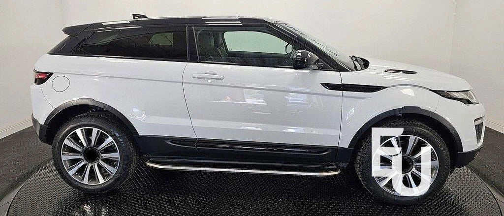 BLACK RUNNING BOARDS SIDE STEPS FOR RANGE ROVER EVOQUE DYNAMIC L538 2011-2018