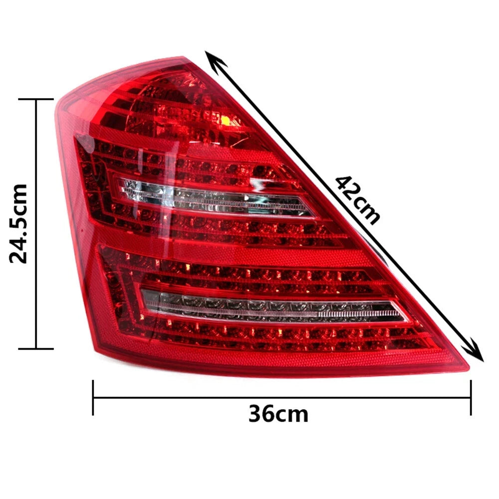 FOR MERCEDES BENZ S CLASS RIGHT LEFT W221 REAR TAIL LIGHT LAMP SET 09-13