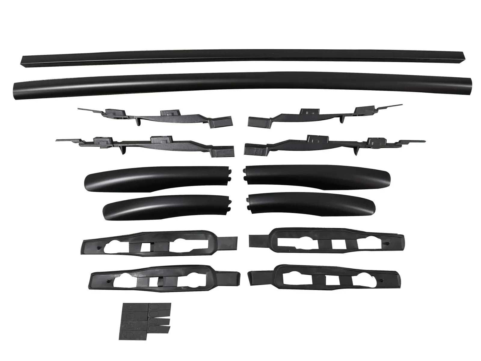FOR FORD KUGA MK2 ROOF RAILS RACK CROSS BARS ALUMINUM BLACK OEM FIT 2013-2019