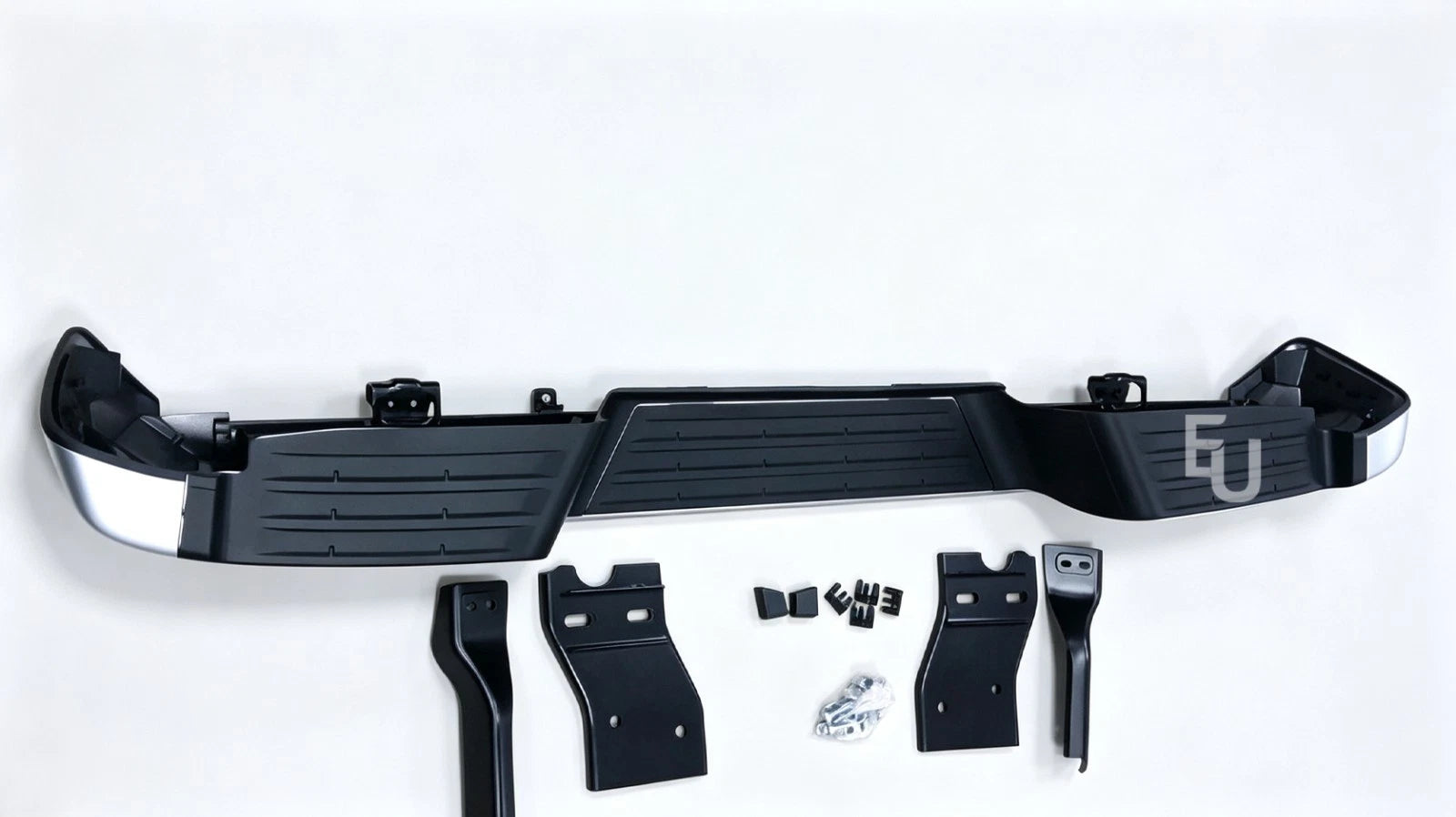 FOR MITSUBISHI L200 TRITON 5 SERIES 2019-2023 FACELIFT SILVER REAR BUMPER STEP
