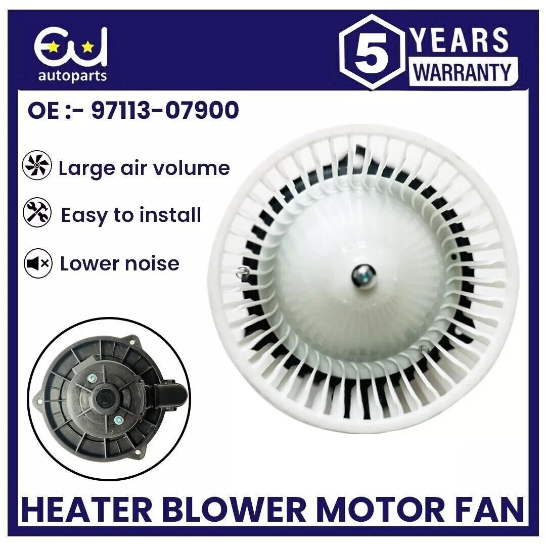 HEATER FAN BLOWER MOTOR ASSEMBLY FOR KIA PICANTO MK1 1.0 1.1 CRDI 2004-2011
