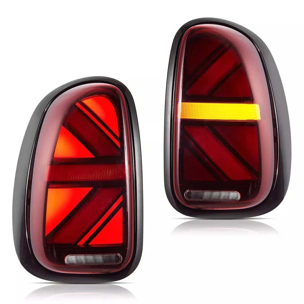 FULL LED TAIL LIGHTS LAMP FOR BMW MINI COOPER COUNTRYMAN R60 ANIMATION 2010-2016