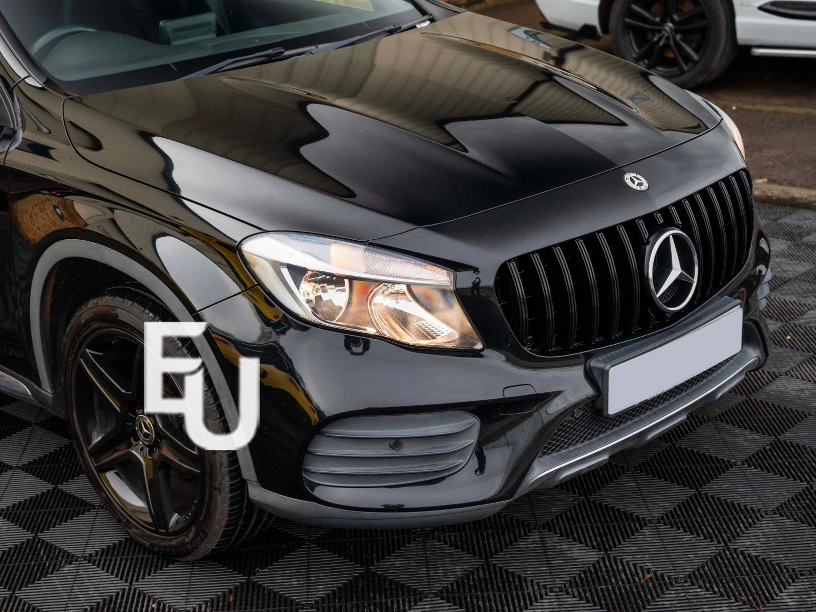 FOR MERCEDES GLA W156 X156 AMG PANAMERICANA GT GTR STYLE GRILLE GRILL GLOSS 17+