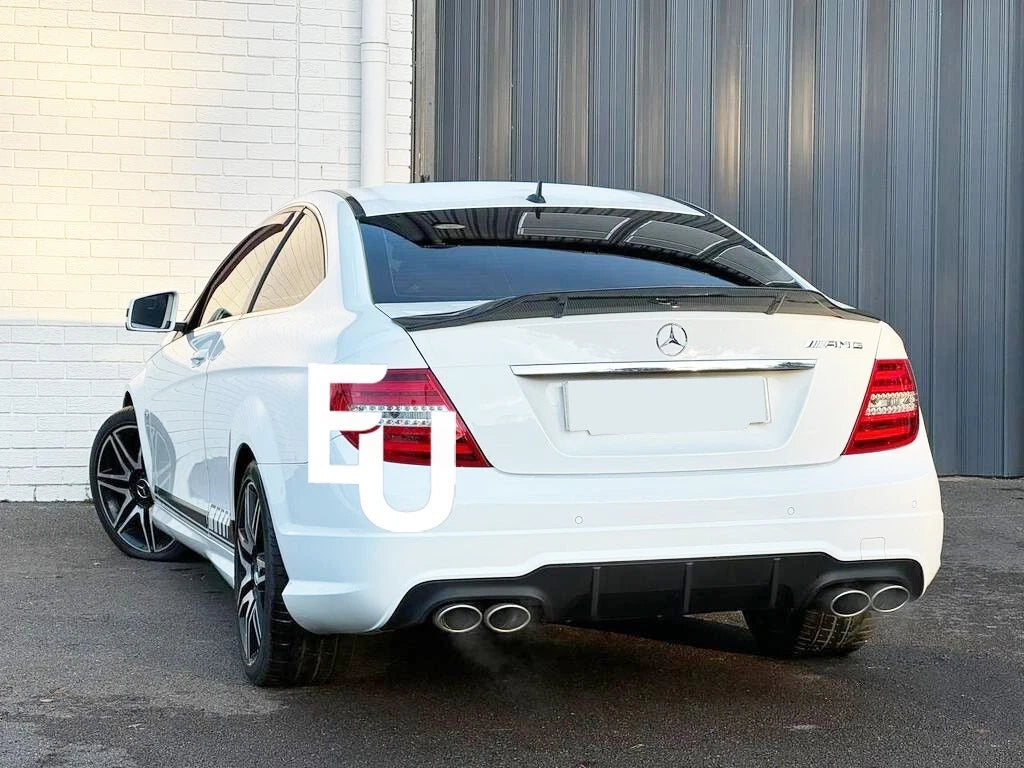 REAR TRUNK BOOT SPOILER DUCKTAIL PSM STYLE FOR MERCEDES C CLASS W204 SALOON 7-14