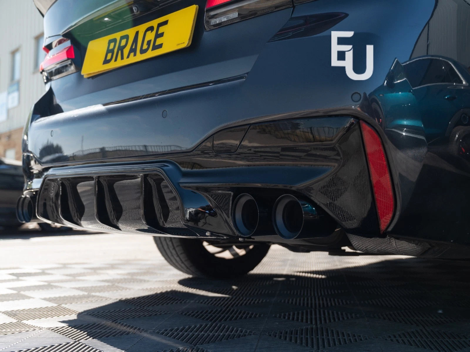 BODY KIT FOR BMW 5 SERIES G30 LCI 2020-2023 BODYKIT FRONT SPLITTER REAR DIFFUSER