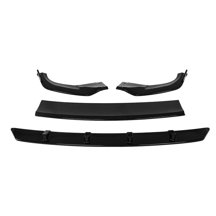 FOR AUDI Q5 FY S LINE FRONT BUMPER SPOILER LIP SPLITTER KIT GLOSS BLACK 2021-24