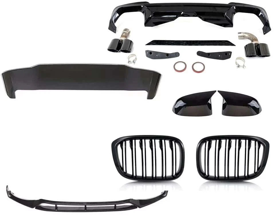 BODYKIT BODY KIT FOR BMW X3 G01 X3M FRONT SPLITTER REAR DIFFUSER SPOILER 2018+