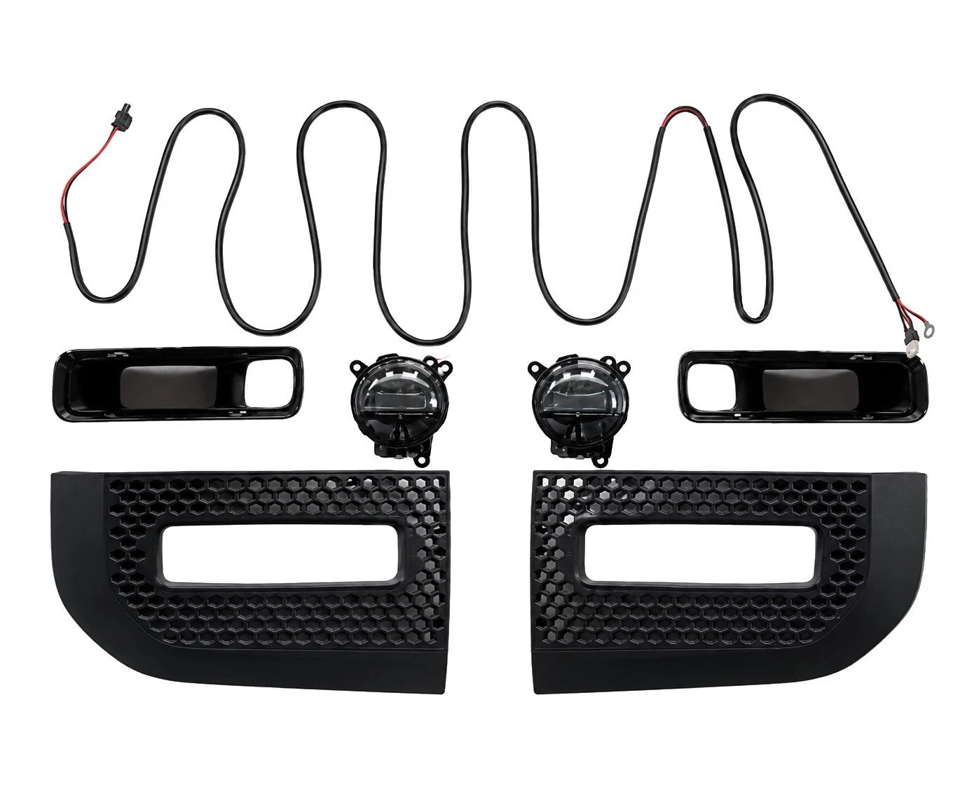 LED FRONT BUMPER FOG LIGHT KIT FOR LAND ROVER DEFENDER L663 2020+