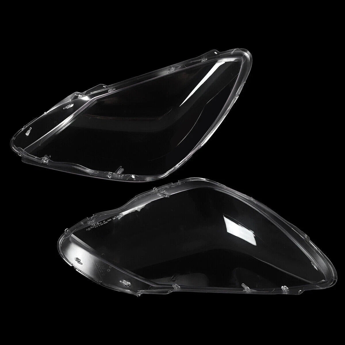 LEFT RIGHT FRONT CLEAR HEADLIGHT LAMP LENS COVER FOR MERCEDES SLK R172 2011-2014