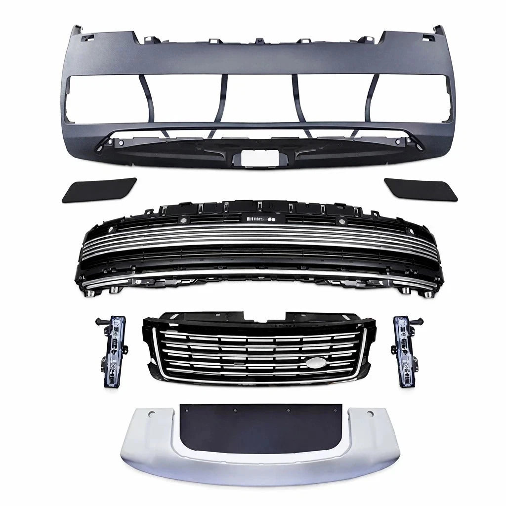 FOR LAND RANGE ROVER VOGUE L405 SVR LOOK STYLE FRONT BUMPER BODY KIT 2018-2022