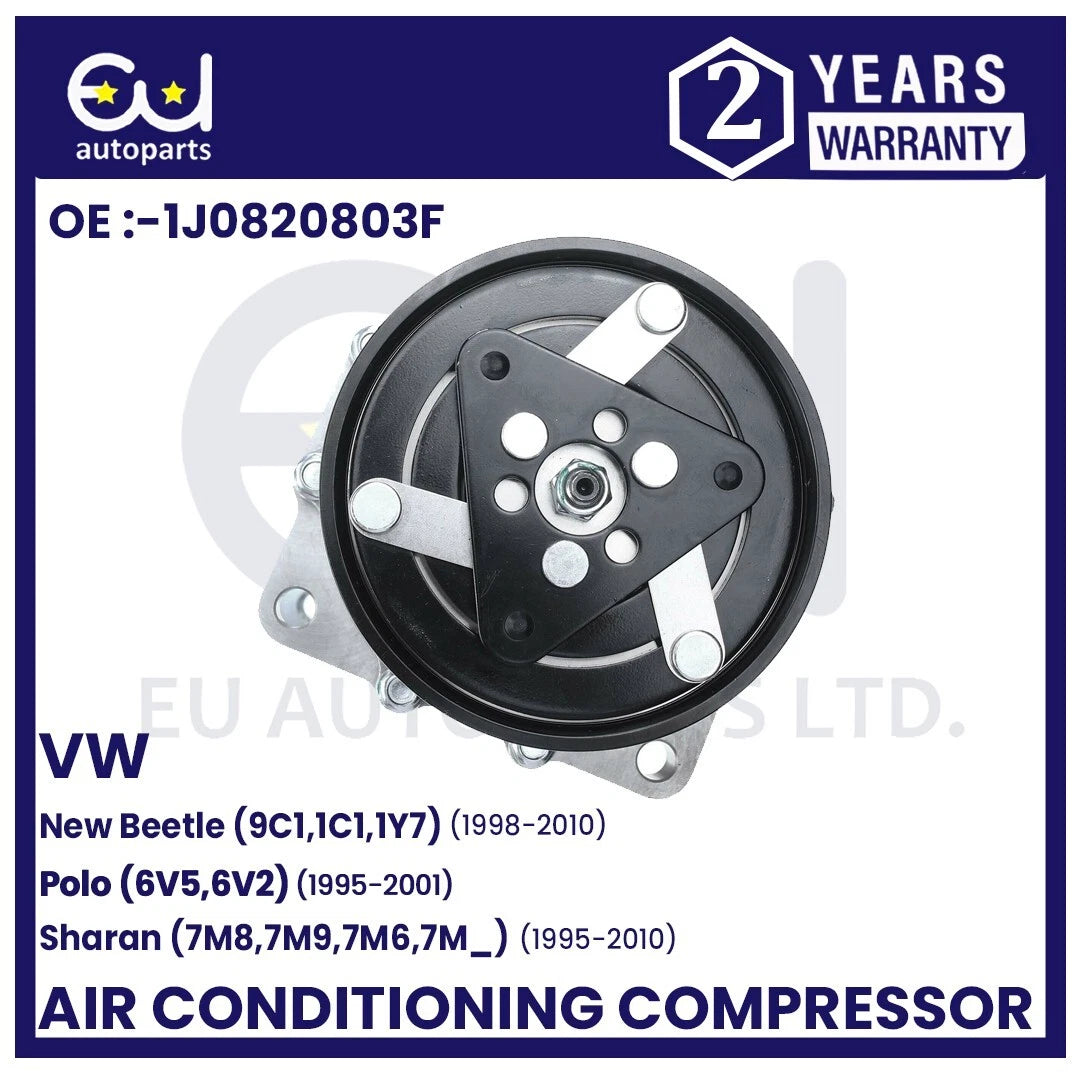 AIR CON AC COMPRESSOR PUMP FOR AUDI A3 SKODA OCTAVIA SEAT LEON 1J0820803B