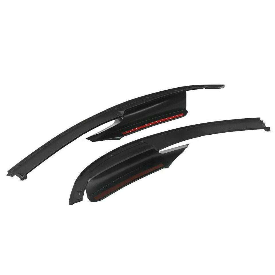 REAR DIFFUSER FRONT SPLITTER M SPORT FOR BMW 3 SERIES F30 F31 GLOSS BLACK 12-18