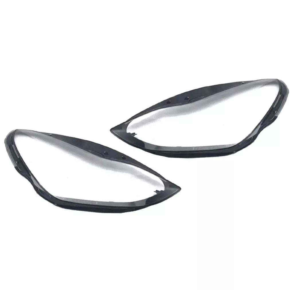 FOR TESLA MODEL 3 Y HEADLIGHT LENS HEADLAMP COVER LEFT RIGHT SIDE PAIR 2016+ ON