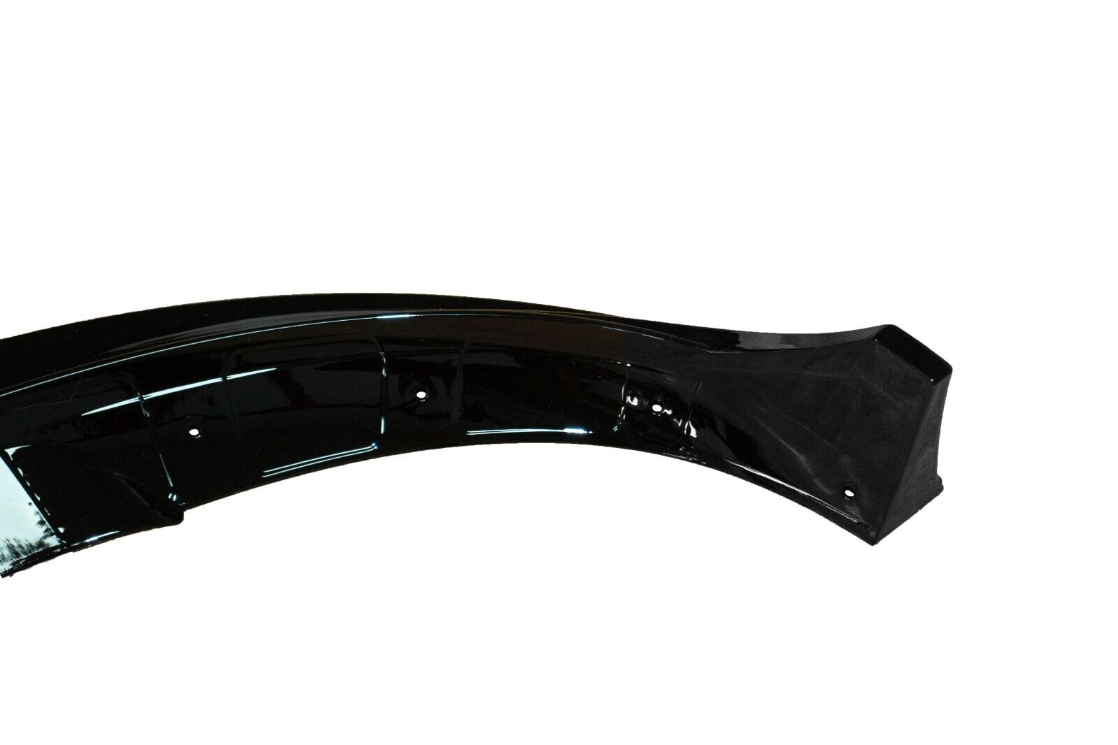 FOR TESLA MODEL Y FRONT BUMPER SPLITTER LIP SPOILER GLOSS BLACK 2020-2023