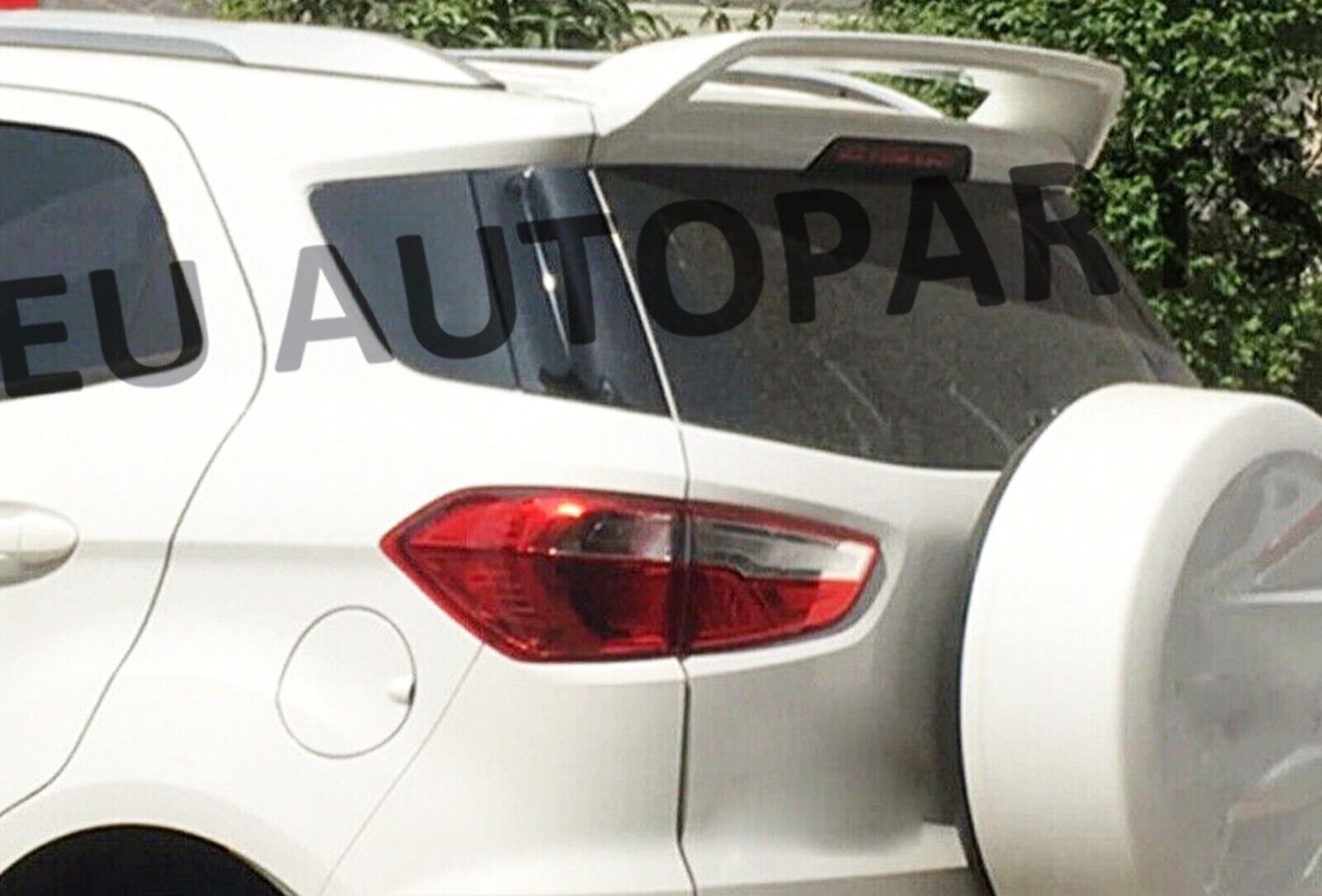 REAR BOOT ROOF SPOILER WING FOR FORD ECOSPORT 2012-2016 GLOSS BLACK 100% OEM FIT