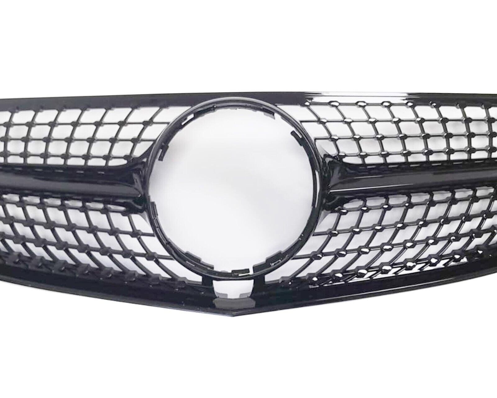 FOR MERCEDES E CLASS COUPE CABRIOLET W207 14-17 FRONT GRILL GRILLE BLACK DIAMOND