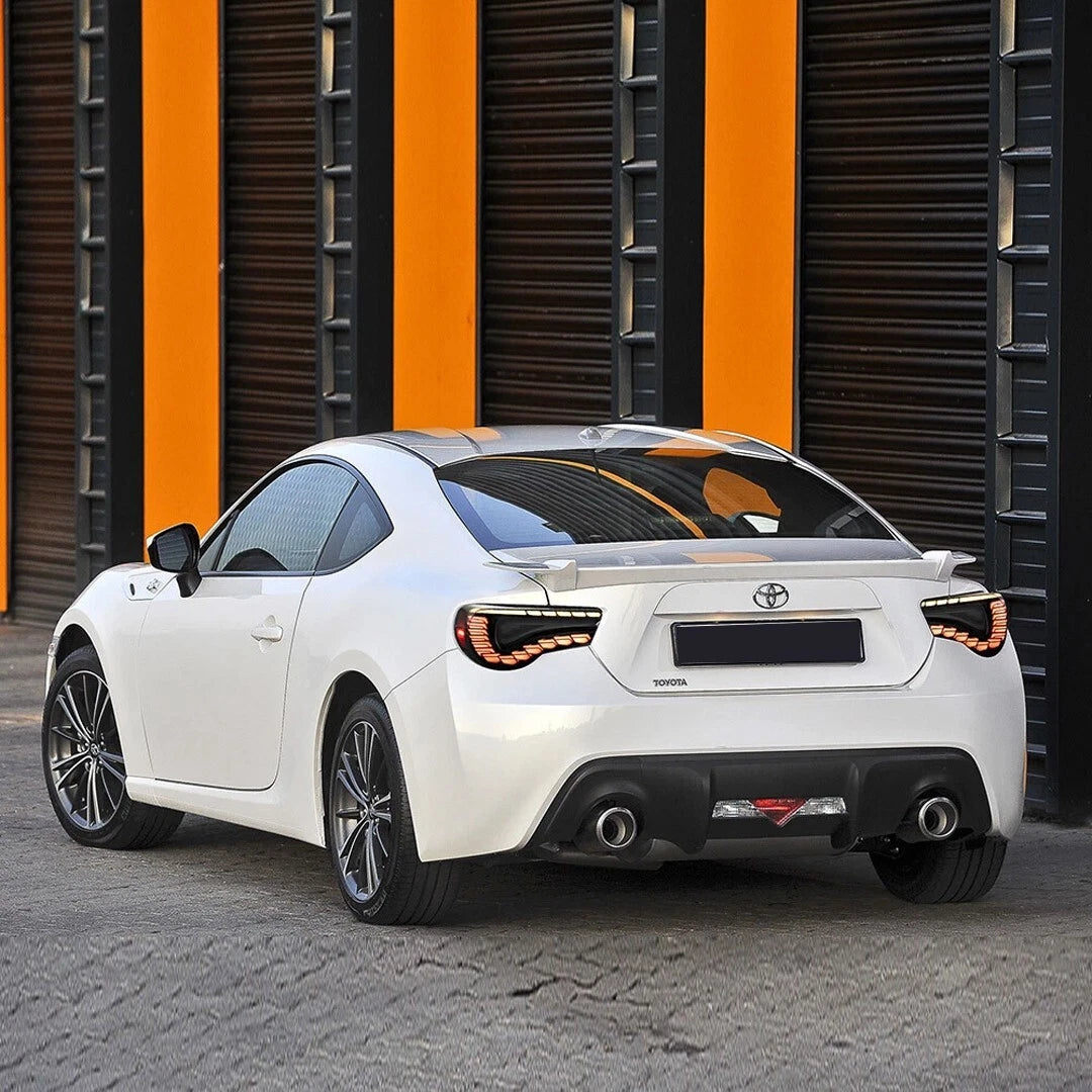 GTS SMOKE LED REAR LIGHTS FOR TOYOTA 86 GT86 SUBARU BRZ 2012-2020 TAIL LAMPS