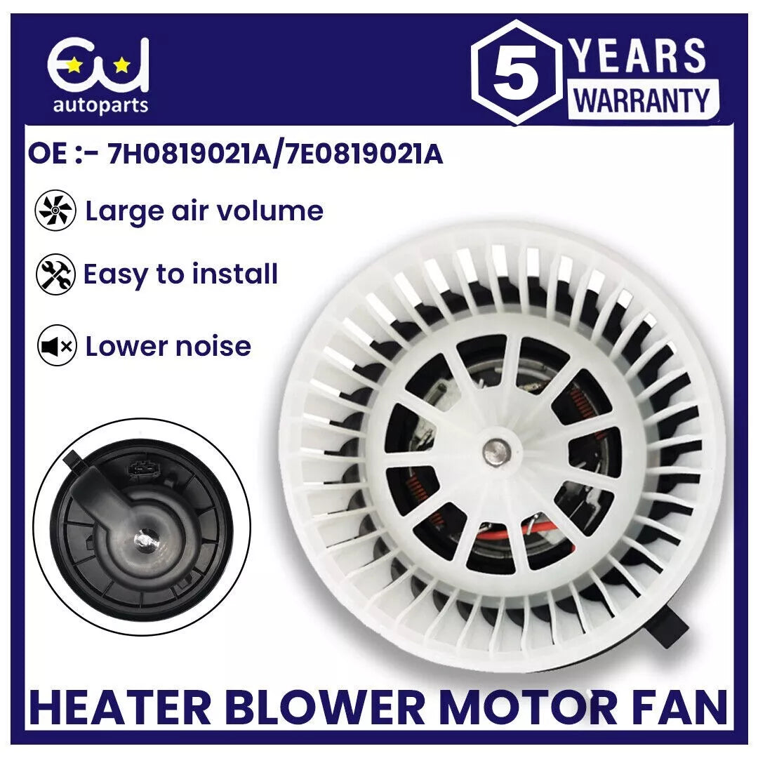 HEATER BLOWER MOTOR FAN FOR AUDI Q7 PORSCHE CAYENNE VW TRANSPORTER T5 T6 2003+