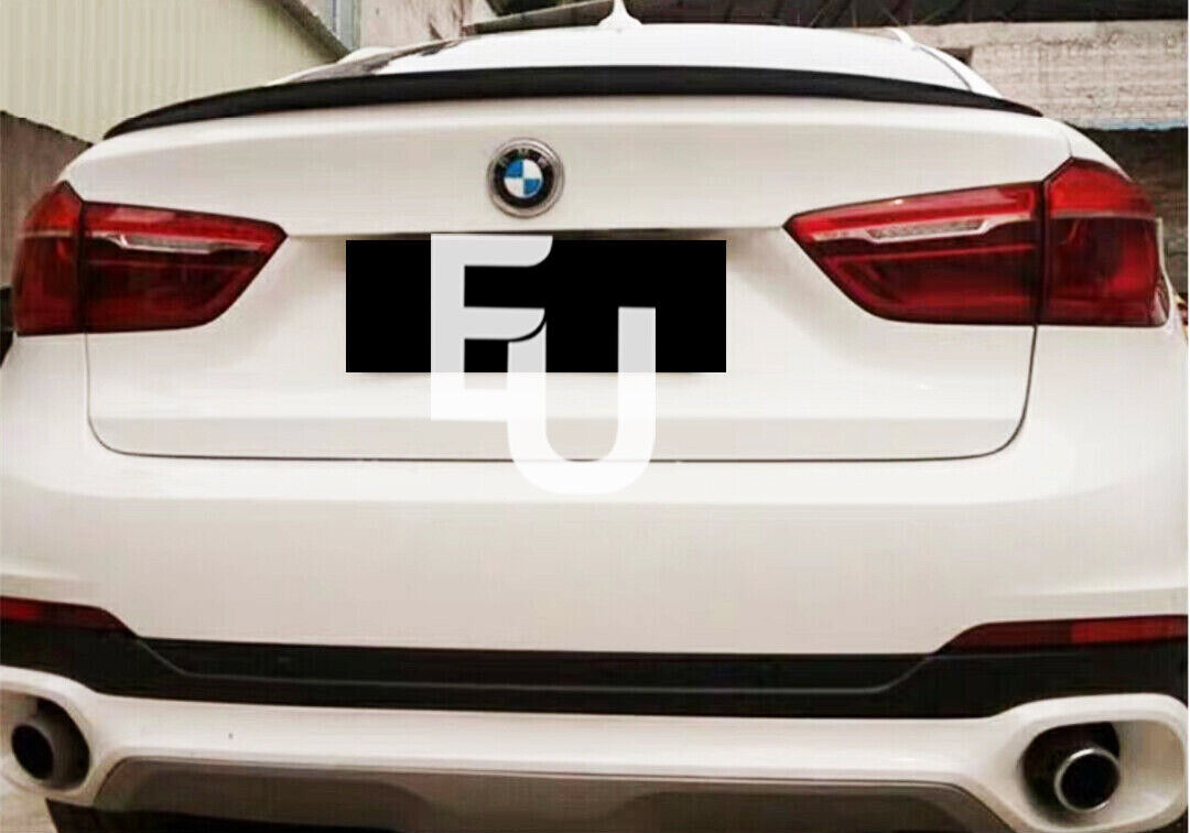 FOR BMW X6 X6M F16 F86 BOOT SPOILER  REAR TRUNK LID WING 2014-2019