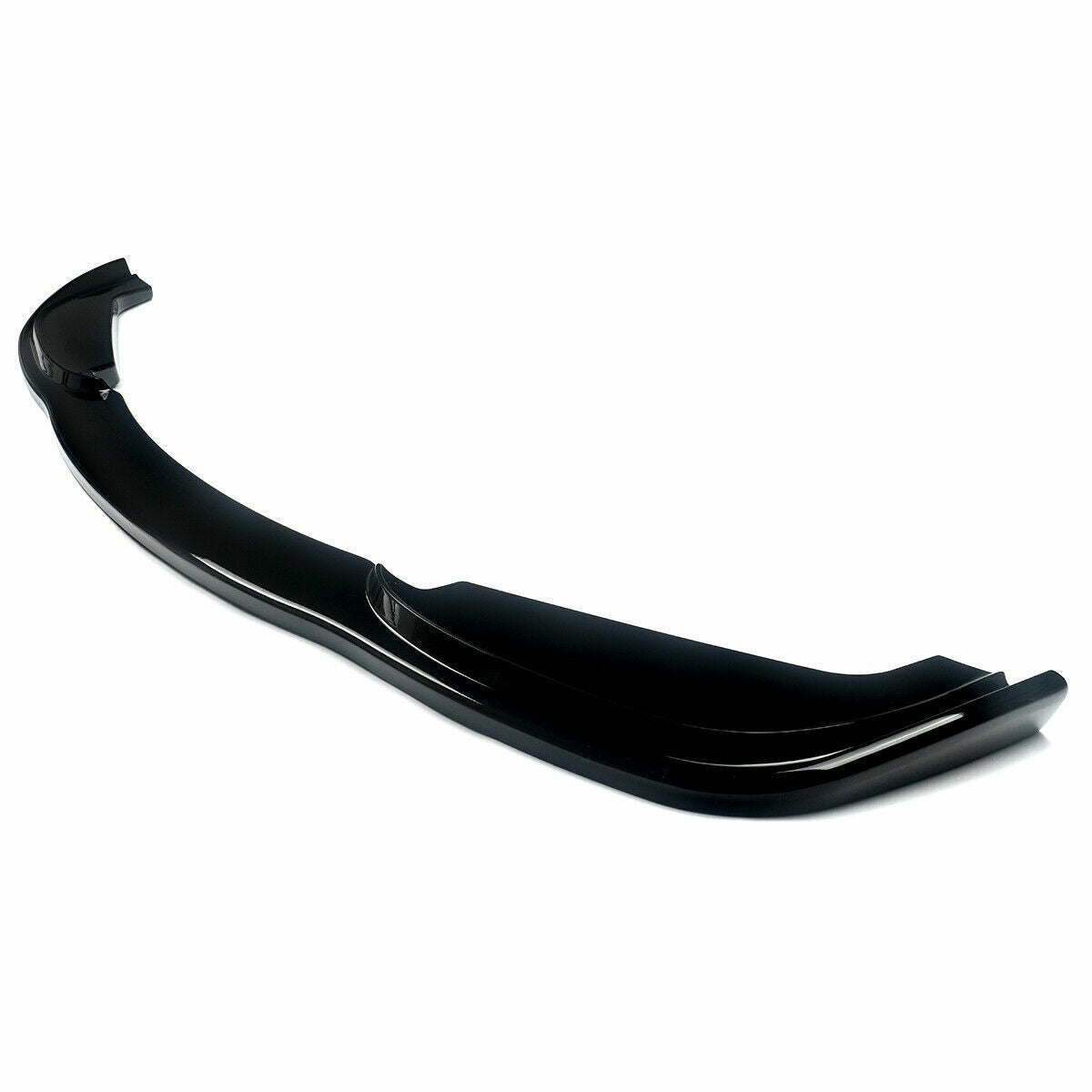FOR BMW 3 SERIES E46 SALOON M SPORT FRONT SPLITTER SPOILER LIP GLOSS BLK 1998-05