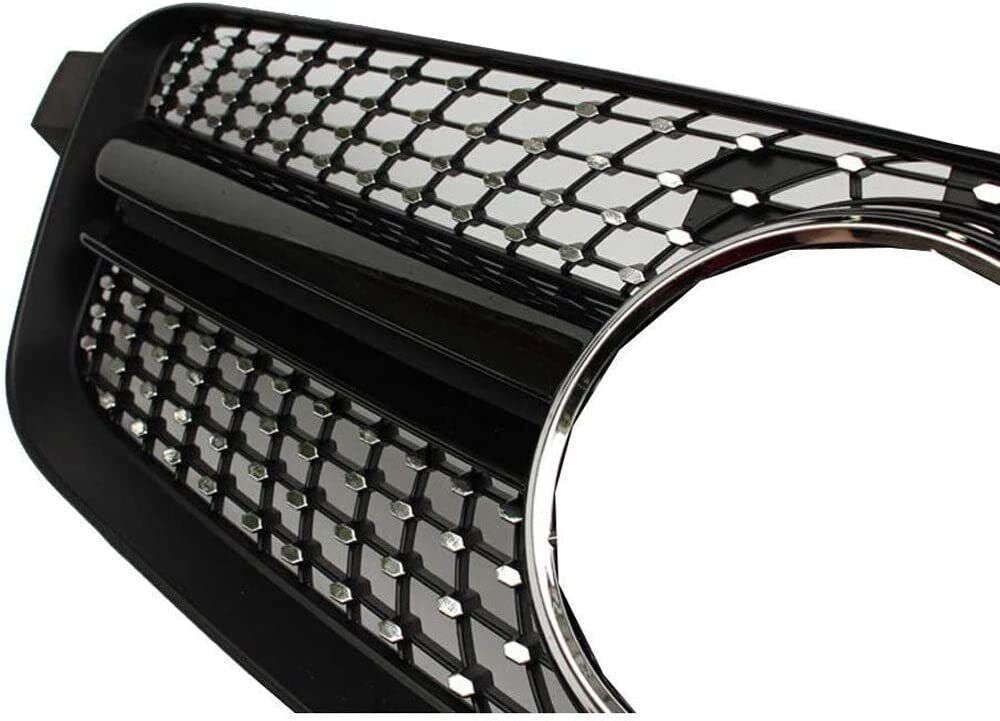 FOR MERCEDES E CLASS W212 S212 FRONT GLOSS BLACK DIAMOND GRILLE GRILL 2009-2013