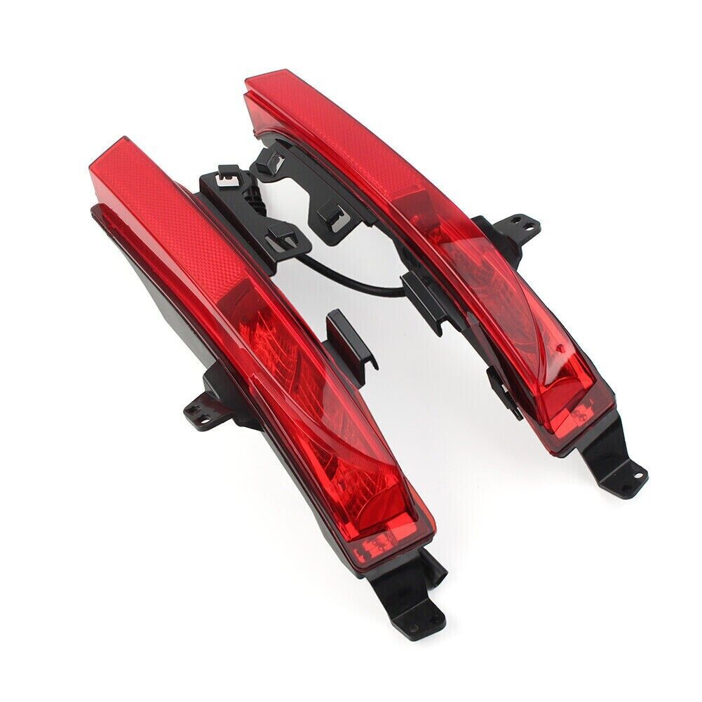 2X REAR BUMPER REFLECTOR FOG LIGHT LAMPS FOR LAND ROVER DISCOVERY SPORT 2014-20