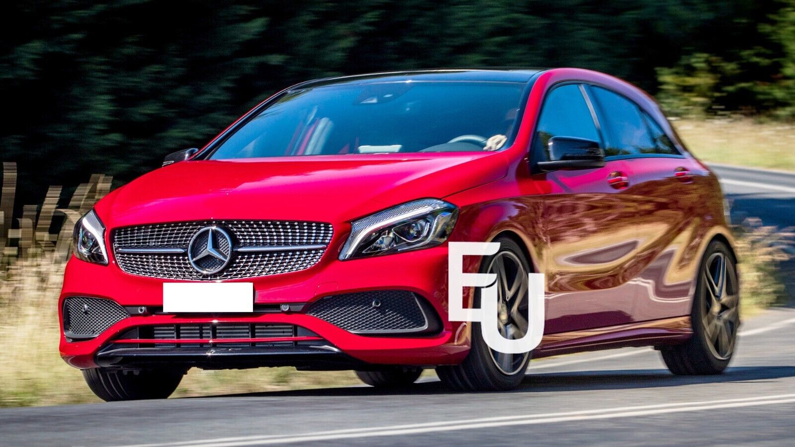 FOR MERCEDES BENZ A-CLASS W176 A180 A200 A260 12-15 LEFT HEADLIGHT SHELL LENS
