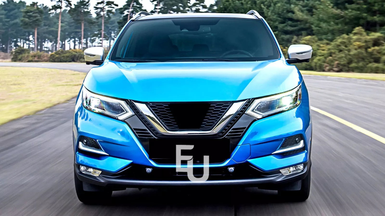 PAIR HEADLIGHT HEADLAMP LENS COVER HOUSING FOR NISSAN QASHQAI MK2 J11 2016-2020