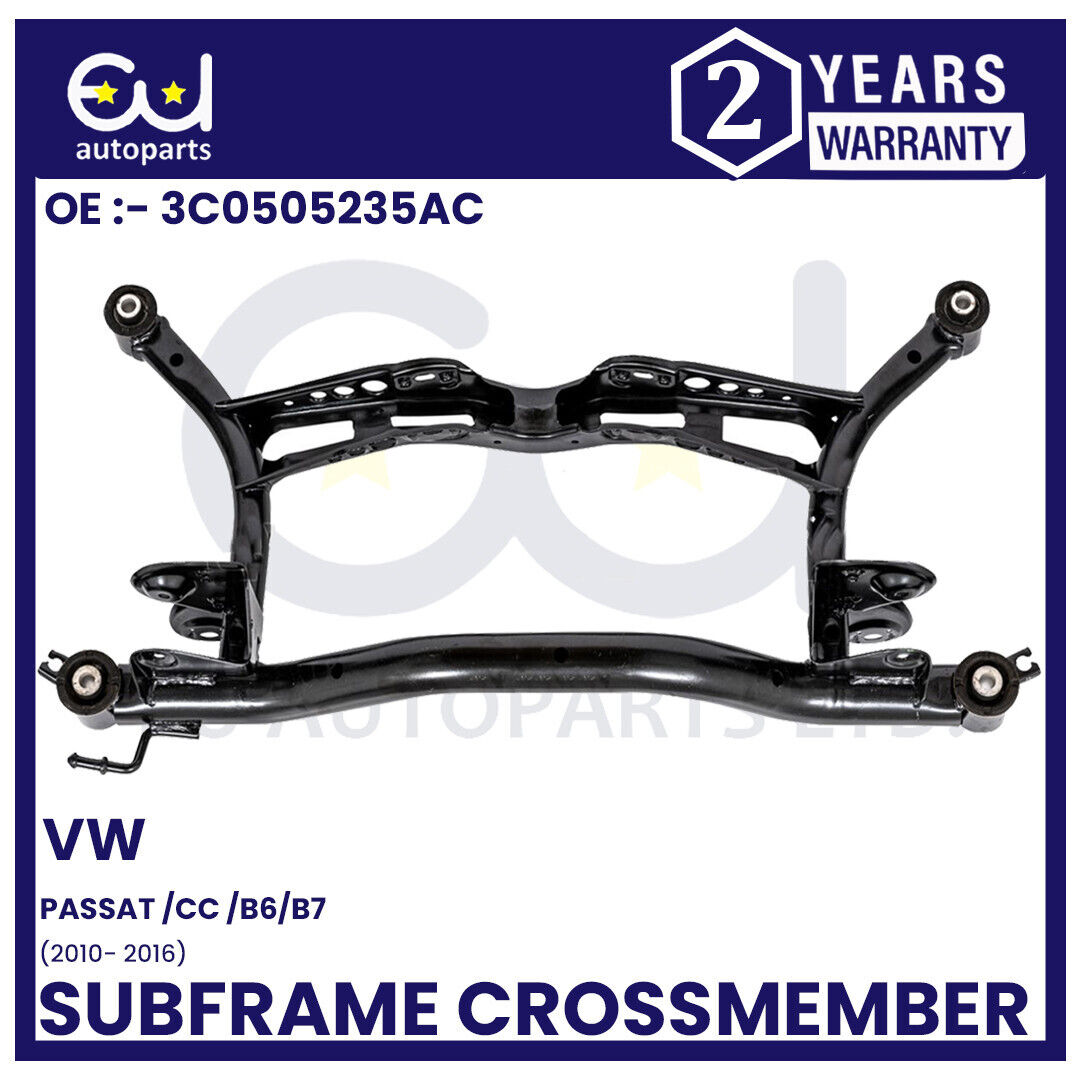 REAR AXLE SUBFRAME CROSSMEMBER BEAM FOR VW CC PASSAT B6 B7 10-16 3C0505235AC