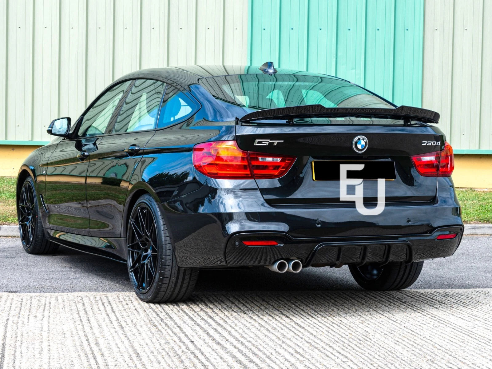 FOR BMW F34 3 SERIES GT GRAN TURISMO 12-19 REAR BOOT SPOILER WING LIP BLACK