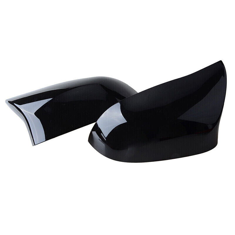 FOR BMW X3 F25 X5 F15 X6 F16 14-18 GLOSS BLACK WING MIRROR COVER CAPS M SPORT