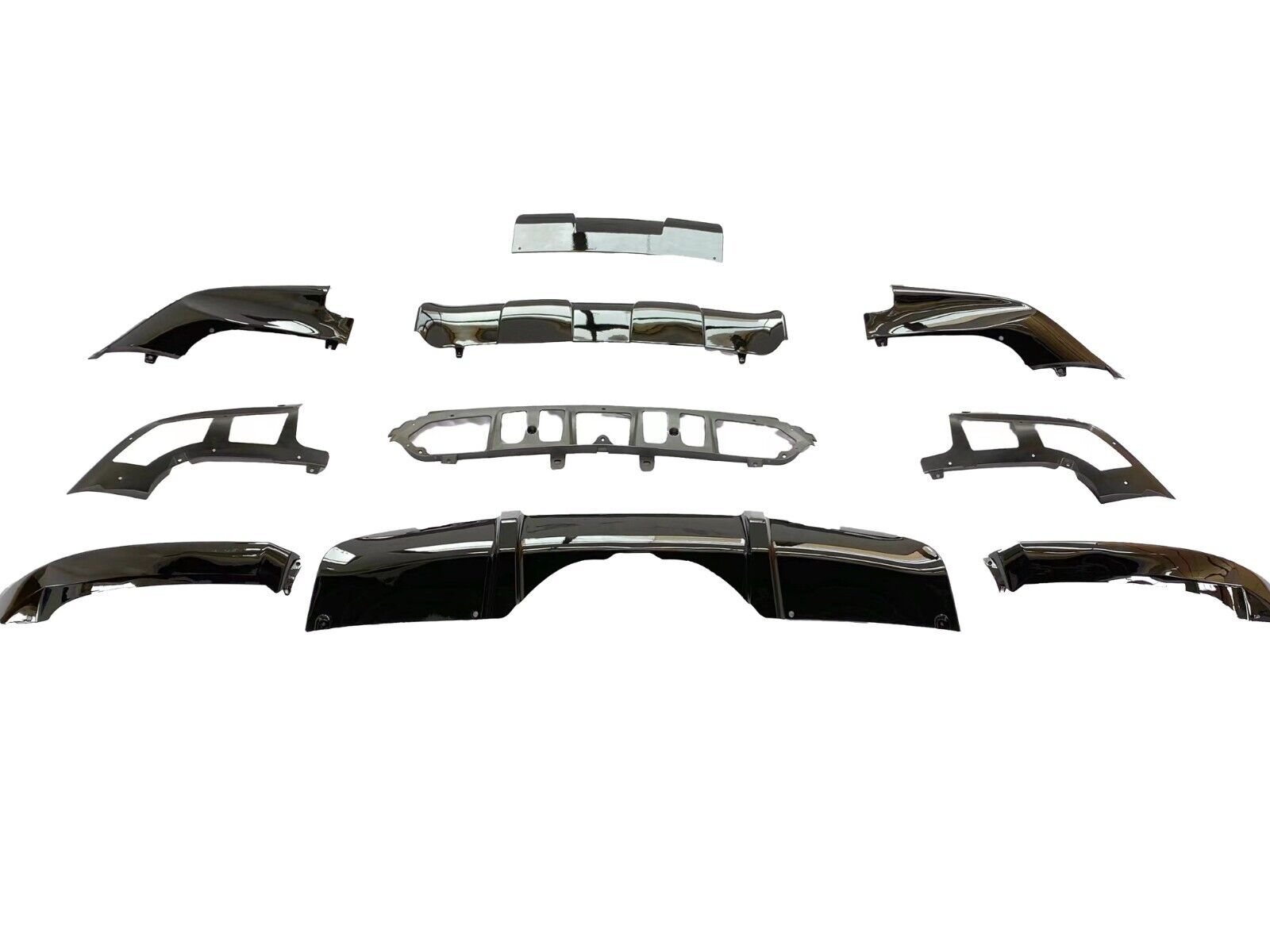 FOR BMW X5 E70  AERODYNAMIC BODYKIT BODY KIT SPLITTER DIFFUSER