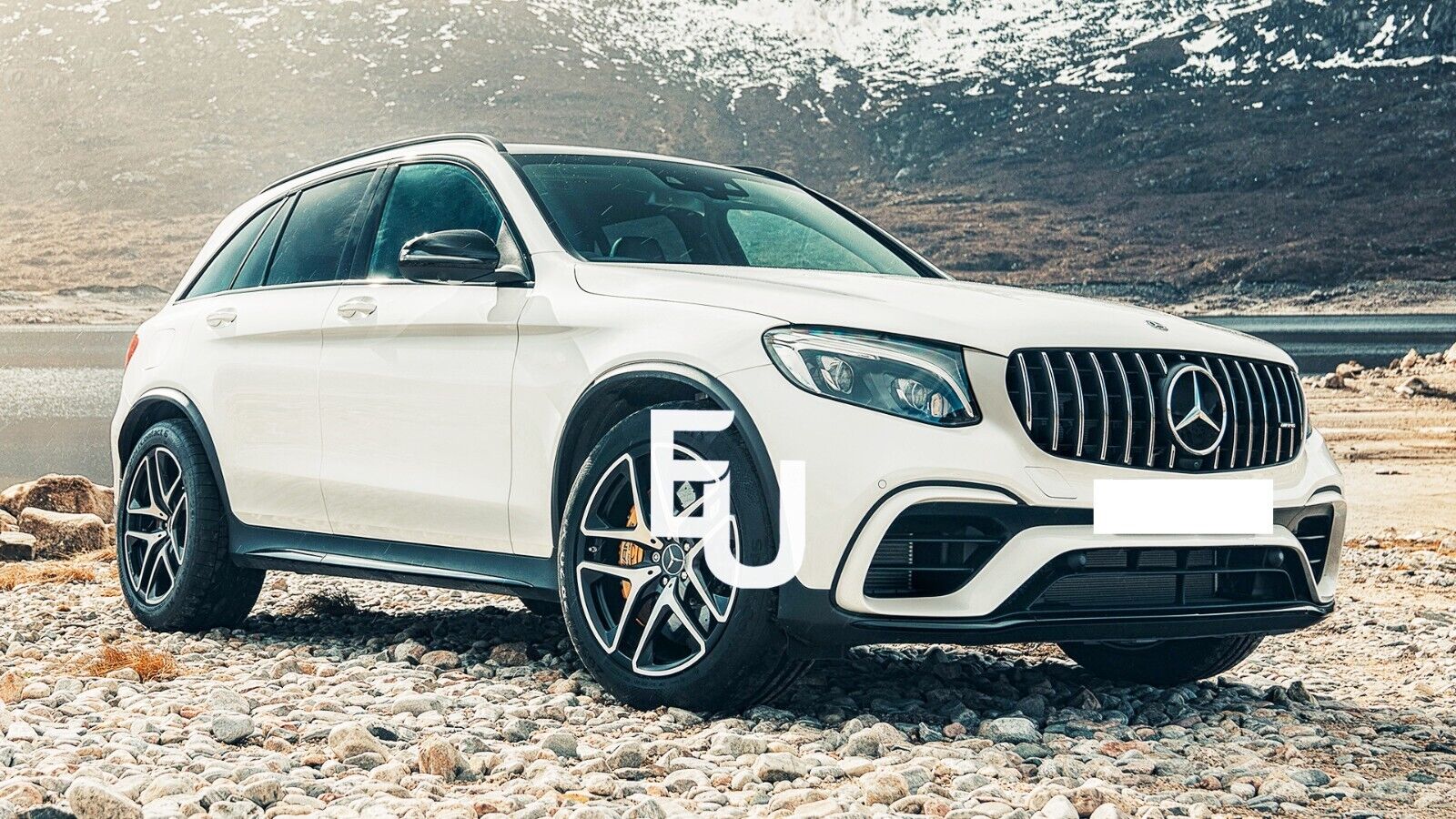 FOR MERCEDES BENZ GLC X253/C253 2015-19 HEADLIGHT GLASS LENS COVER L+R PAIR NEW