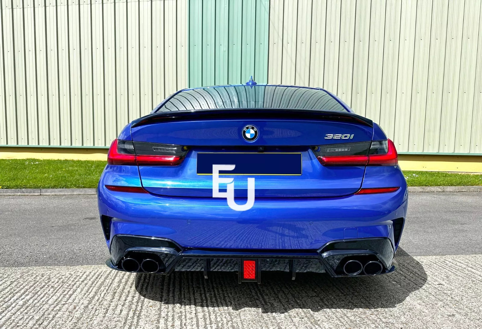 FOR BMW 3 SERIES G20 M SPORT REAR BUMPER COMPLETE WITH PDC HOLE 2018-2021