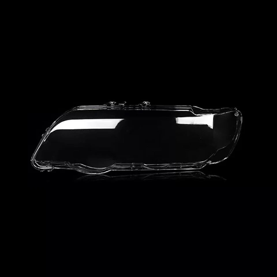 LEFT HEADLIGHT HEADLAMP LENS COVER SHELL REPLACEMENT FOR BMW X5 E53 2000-2003