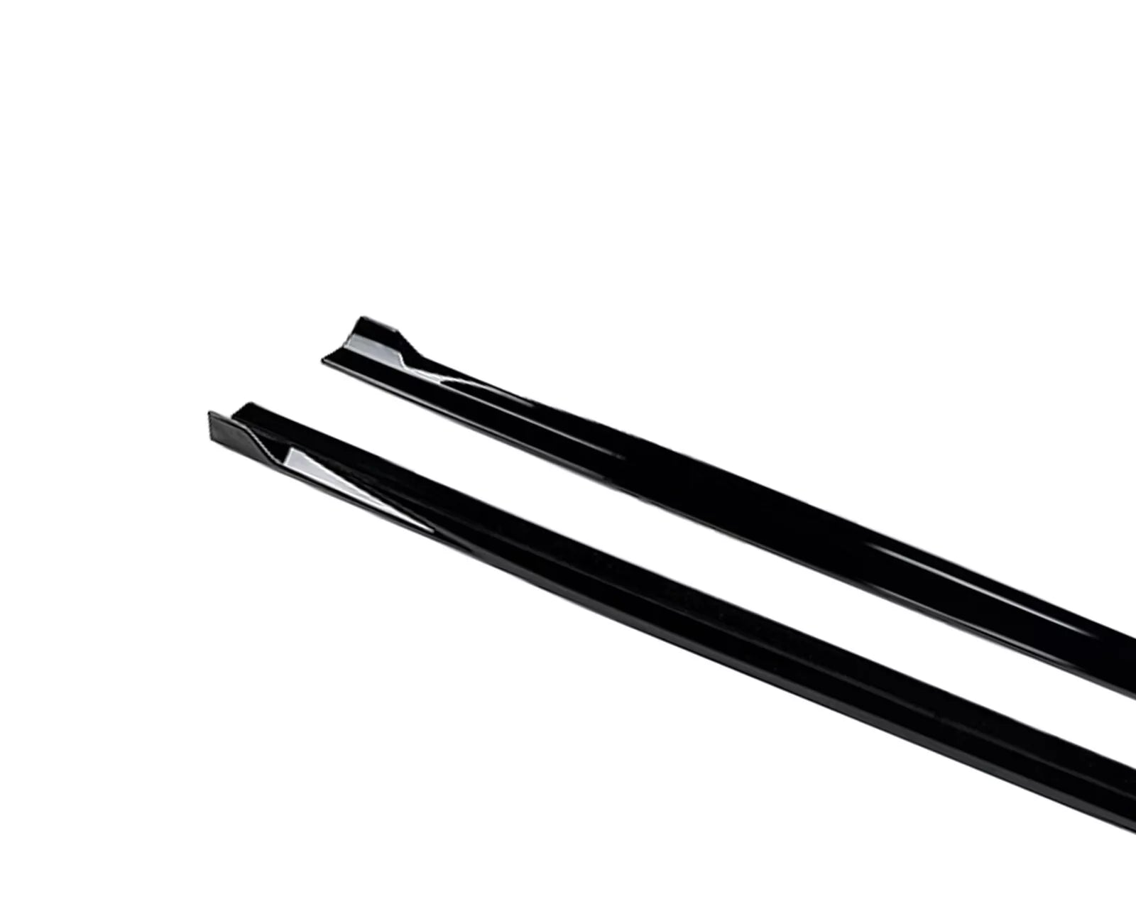 FOR MERCEDES A CLASS W177 CLA C118 SIDE SKIRT AMG LINE EXTENSION BLADE GLOSS 18+
