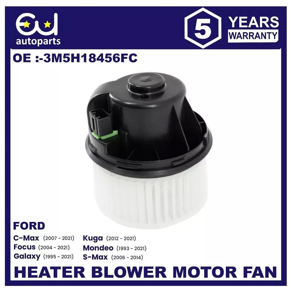 FOR FORD KUGA MK2 MONDEO MK3 MK4 MK5 GALAXY MK2 S-MAX HEATER BLOWER MOTOR FAN