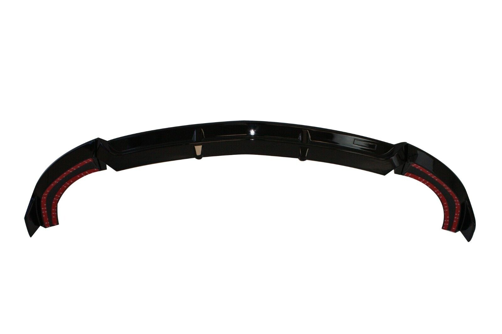 FOR MERCEDES E CLASS W213 A238 C238 BBS F1 LOOK FRONT SPLITTER LIP GLOSS BLACK