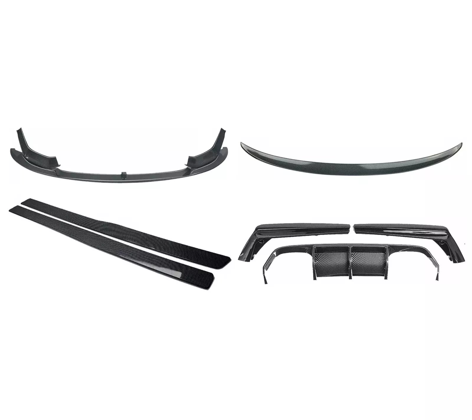 BODYKIT BODY KIT FOR BMW 3 SERIES F80 M3 FRONT SPLITTER REAR DIFFUSER SPOILER