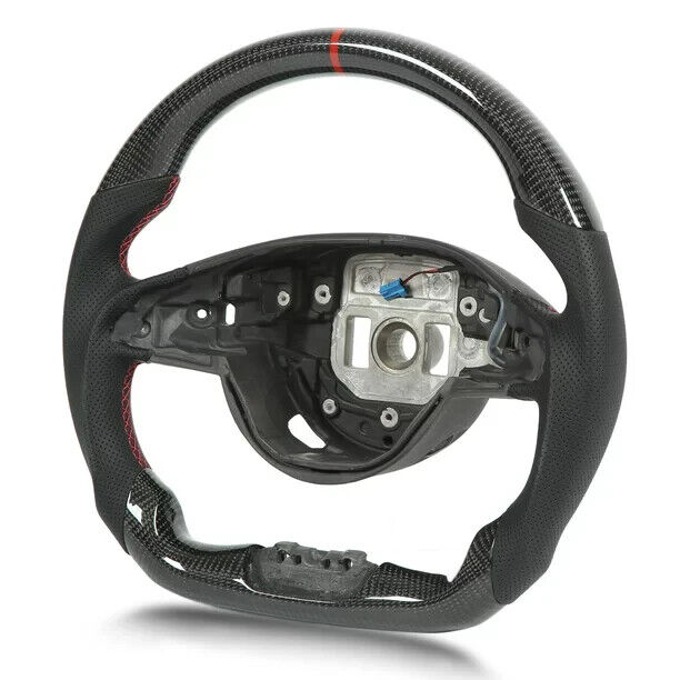 REAL CARBON FIBER STEERING WHEEL FOR MERCEDES AMG W176 W205 W204 W212 C217 C63