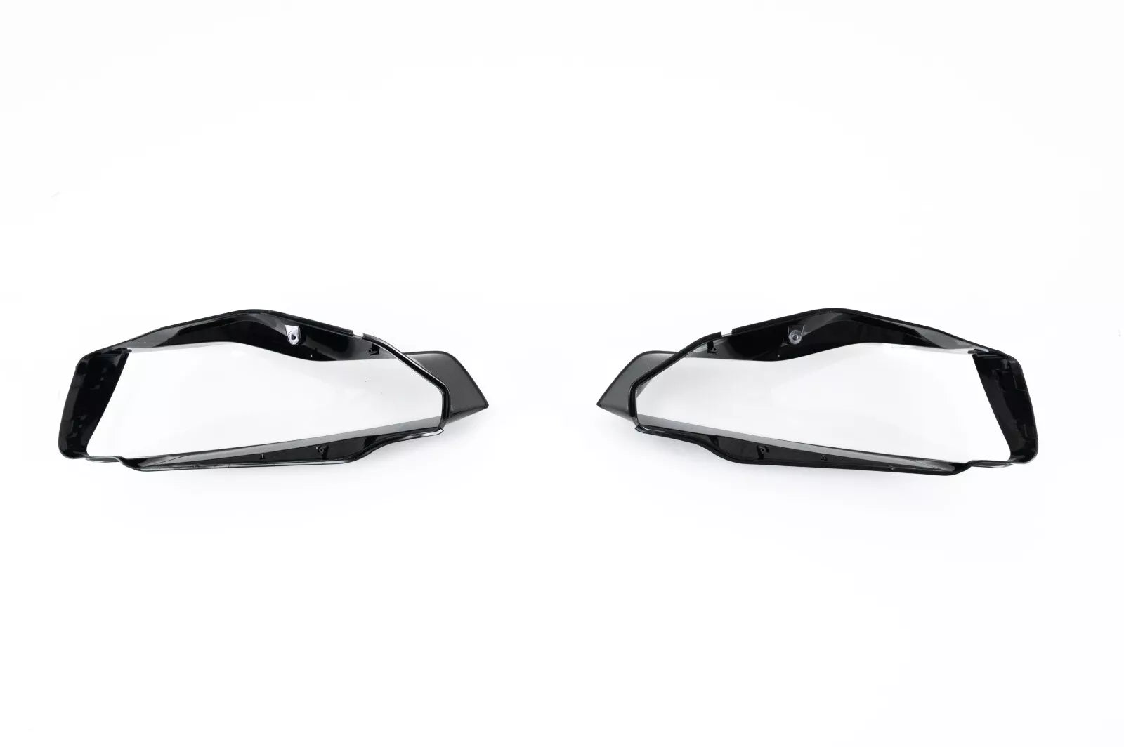 FOR AUDI A5 8F 8T PAIR HEADLIGHT LAMP GLASS LENS COVER SHADE SET 2012-2016