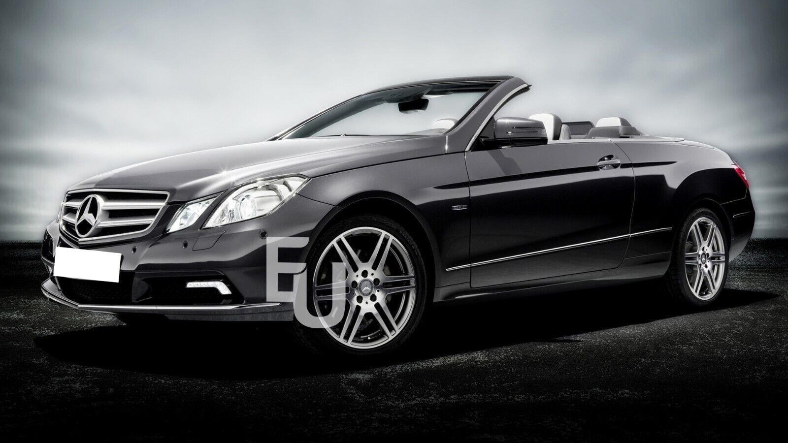 2X HEADLIGHT LENS FOR MERCEDES BENZ E CLASS W207/C207 09-13 HEADLAMP CLEAR COVER