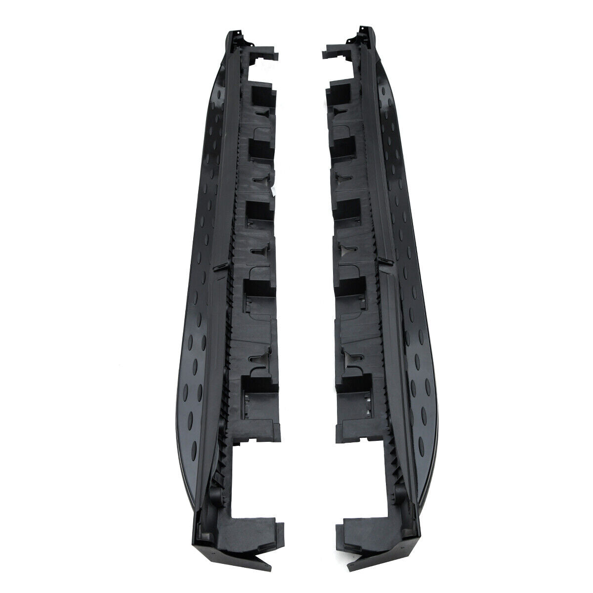 NEW FOR MERCEDES ML W164 SIDE STEPS RUNNING BOARDS OE STYLE ALUMINIUM ALL BLACK