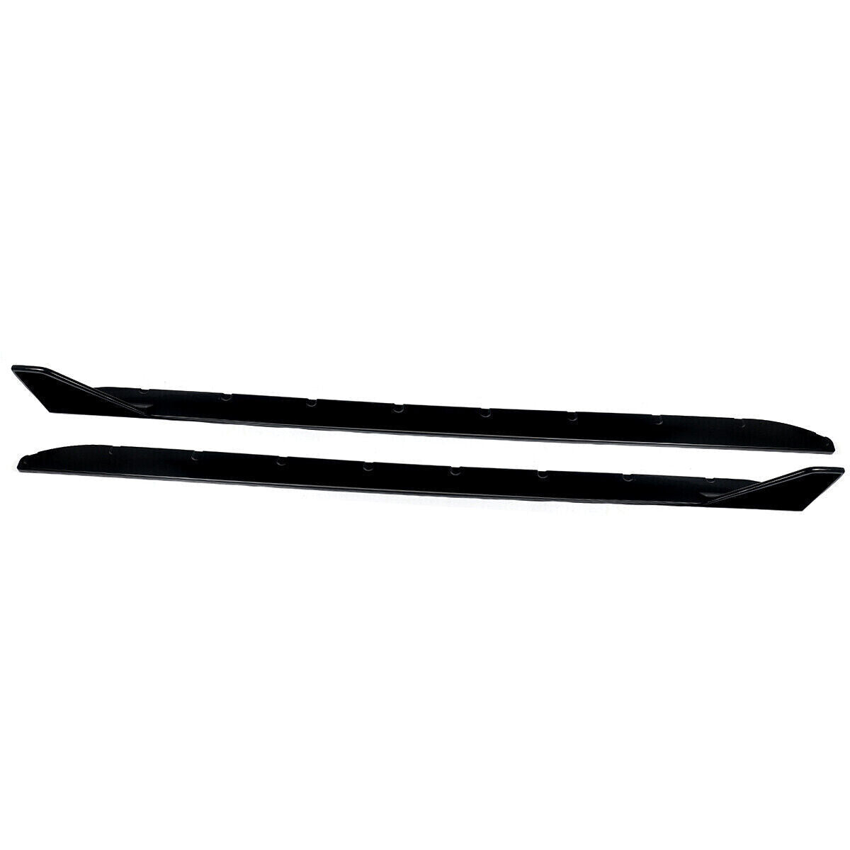 FOR BMW G80 M3 G82 G83 M4 MP STYLE SIDE SKIRT EXTENTION LIP GLOSS BLACK 2020+
