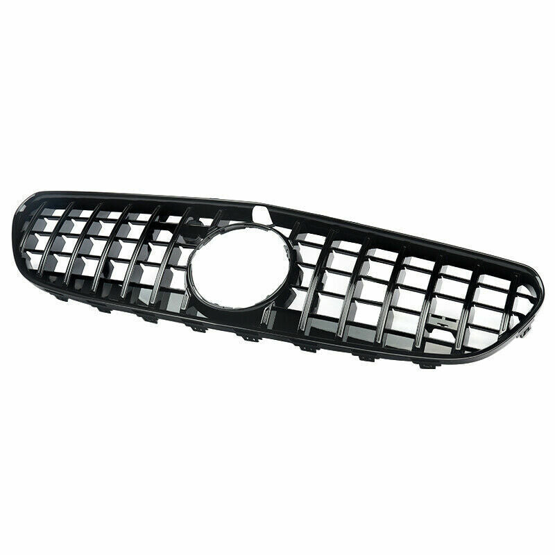 FOR MERCEDES S CLASS COUPE C217 PANAMERICANA GT FRONT GRILLE GRILL BLACK 2014-17