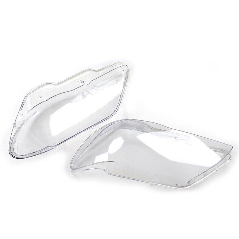 PAIR L+R HEADLIGHT LENS COVER SHELL FOR BMW E65 E66 LCI 7 SERIES 2005-2008
