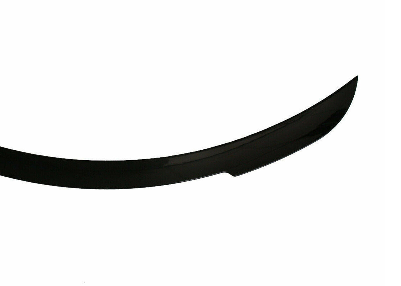 FOR MERCEDES C CLASS C205 COUPE BATMAN STYLE BOOT SPOILER GLOSS BLACK OEM FIT