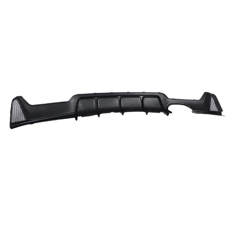 MP STYLE TWIN REAR DIFFUSER FOR BMW 4 SERIES F32 F33 F36 CARBON LOOK 2013-2020